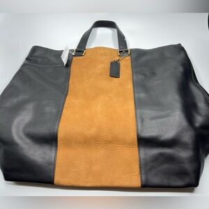 Coach Leather Weekend Bag